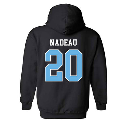 Maine - NCAA Men's Ice Hockey : Joshua Nadeau - Classic Shersey Hooded Sweatshirt