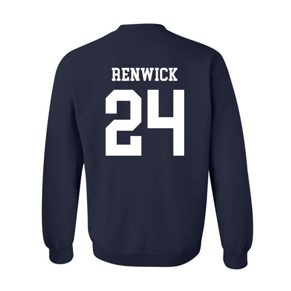 Maine - NCAA Men's Ice Hockey : Nolan Renwick - Classic Fashion Shersey Crewneck Sweatshirt