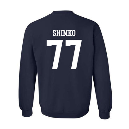 Maine - NCAA Football : Noah Shimko - Classic Fashion Shersey Crewneck Sweatshirt-1