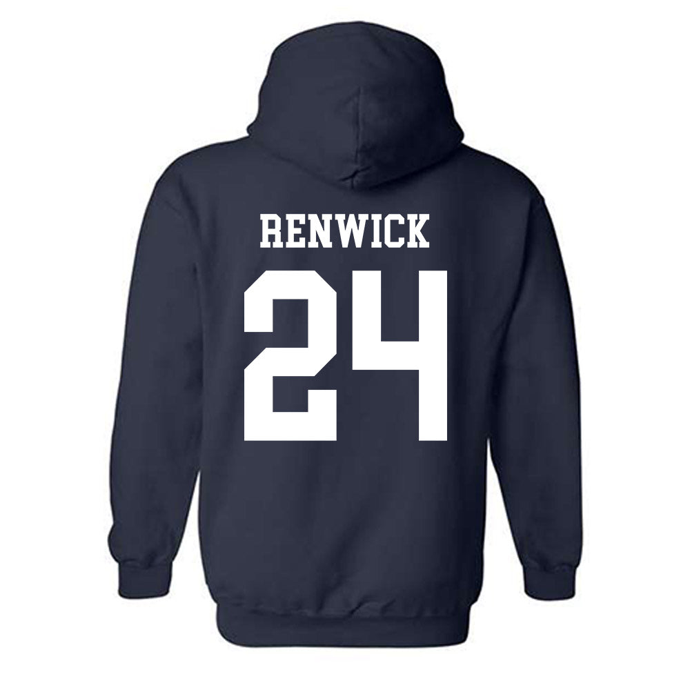 Maine - NCAA Men's Ice Hockey : Nolan Renwick - Classic Fashion Shersey Hooded Sweatshirt