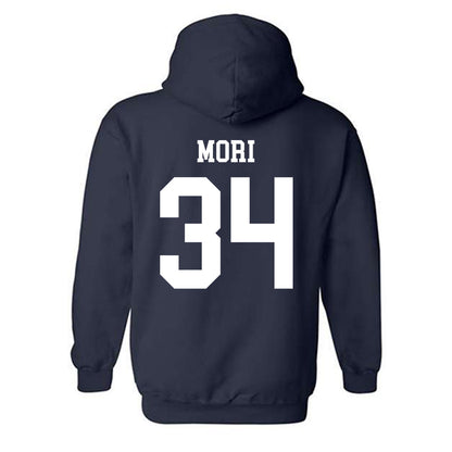 Maine - NCAA Women's Basketball : Mackenzie Mori - Classic Fashion Shersey Hooded Sweatshirt-1