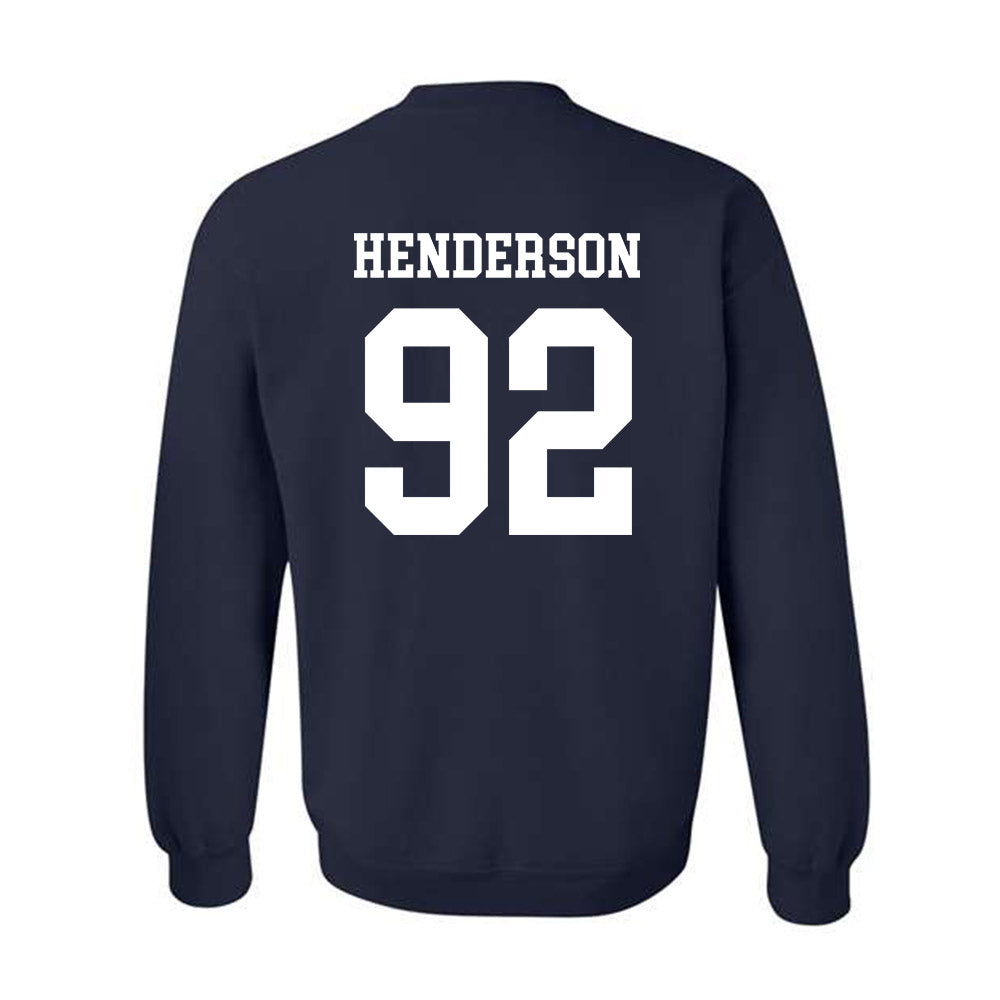 Maine - NCAA Football : Izaiah Henderson - Classic Fashion Shersey Crewneck Sweatshirt