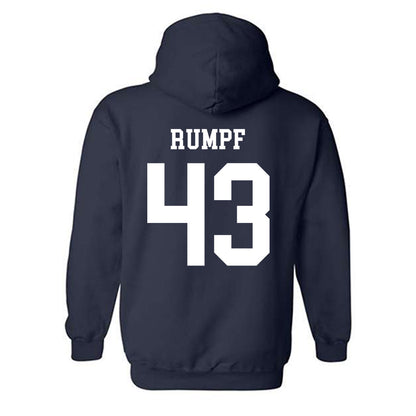 Maine - NCAA Baseball : Brennan Rumpf - Classic Fashion Shersey Hooded Sweatshirt-1
