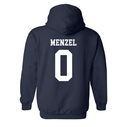 Maine - NCAA Baseball : Dustin Menzel - Classic Fashion Shersey Hooded Sweatshirt-1