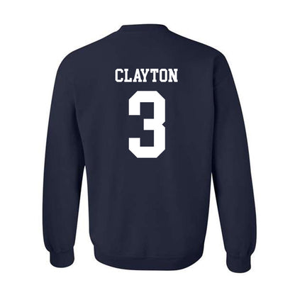 Maine - NCAA Men's Basketball : Jaden Clayton - Classic Fashion Shersey Crewneck Sweatshirt