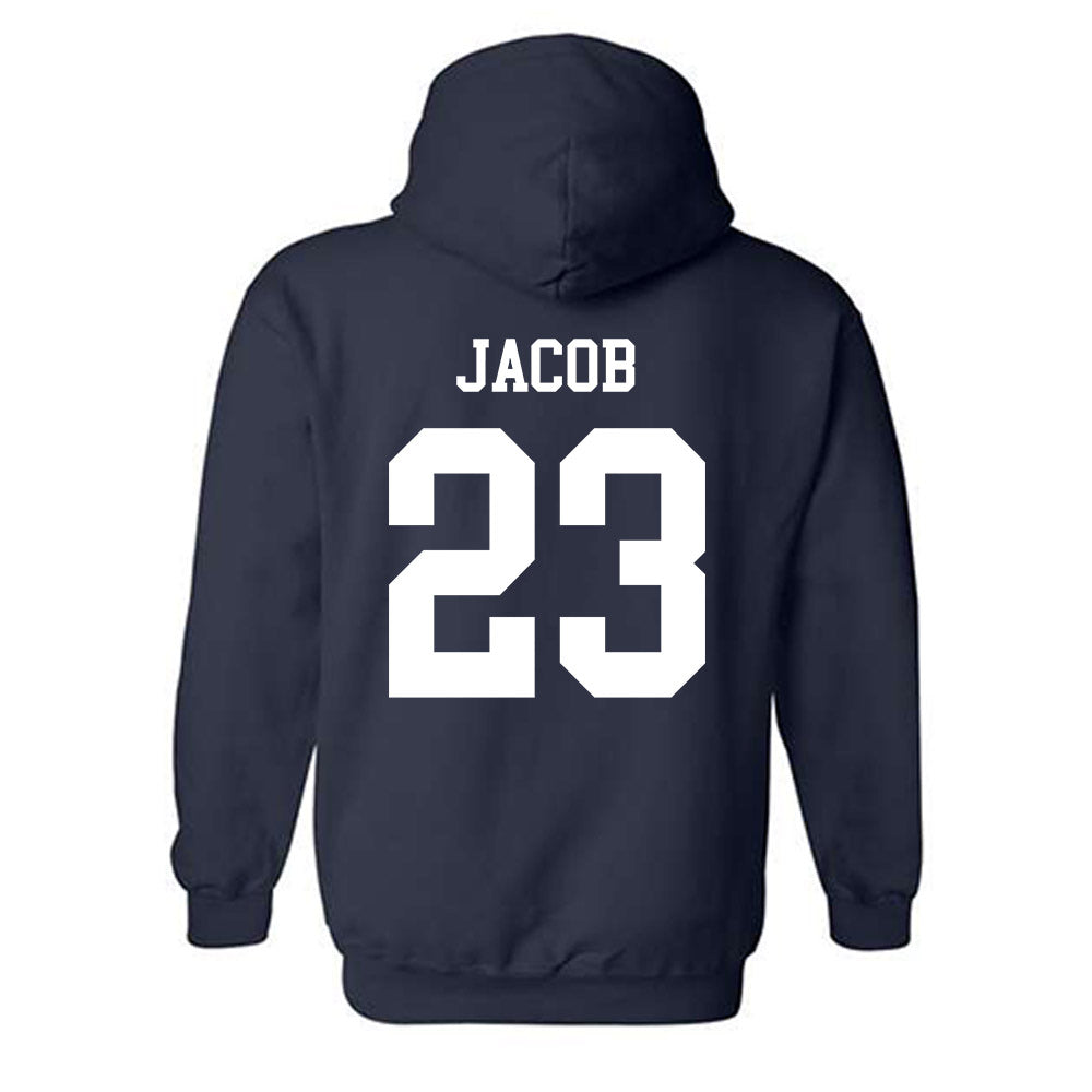 Maine - NCAA Women's Ice Hockey : Stephanie Jacob - Classic Fashion Shersey Hooded Sweatshirt-1