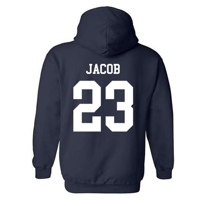 Maine - NCAA Women's Ice Hockey : Stephanie Jacob - Classic Fashion Shersey Hooded Sweatshirt-1