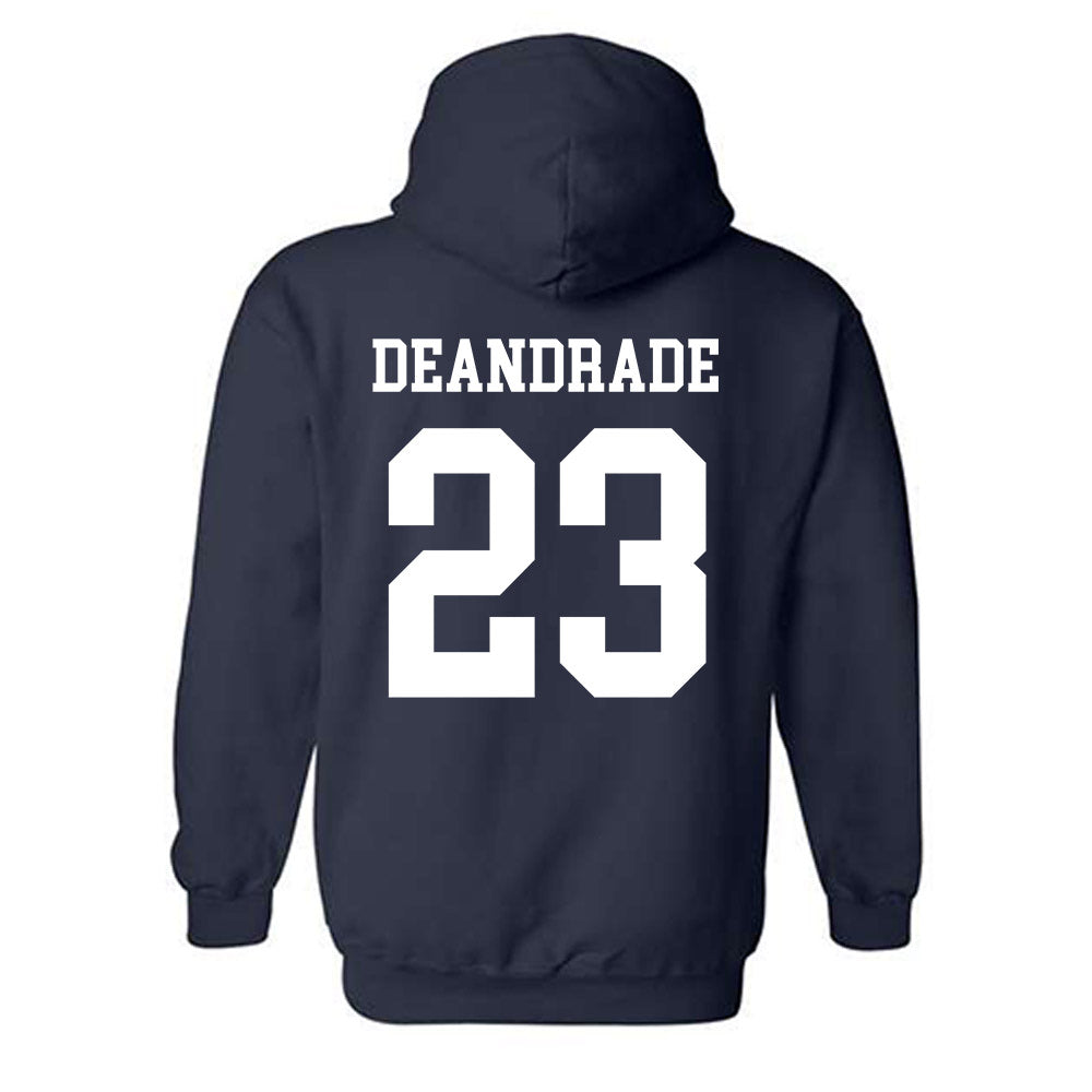 Maine - NCAA Baseball : Nolan DeAndrade - Classic Fashion Shersey Hooded Sweatshirt-1