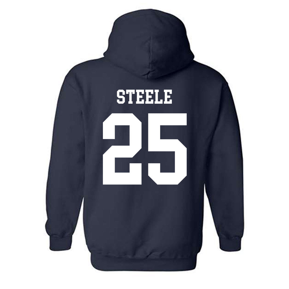 Maine - NCAA Men's Basketball : Keelan Steele - Classic Fashion Shersey Hooded Sweatshirt