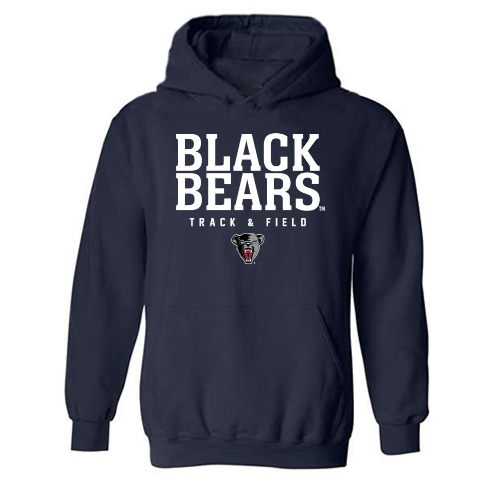 Maine - NCAA Men's Track & Field : Max Shapiro - Classic Fashion Shersey Hooded Sweatshirt-0