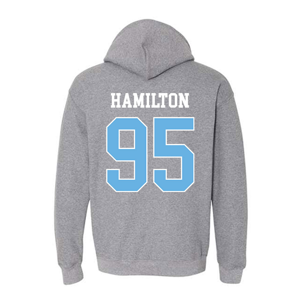 Maine - NCAA Football : Michael Hamilton - Classic Fashion Shersey Hooded Sweatshirt-1