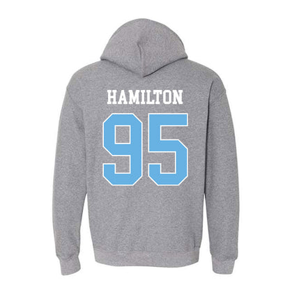 Maine - NCAA Football : Michael Hamilton - Classic Fashion Shersey Hooded Sweatshirt-1