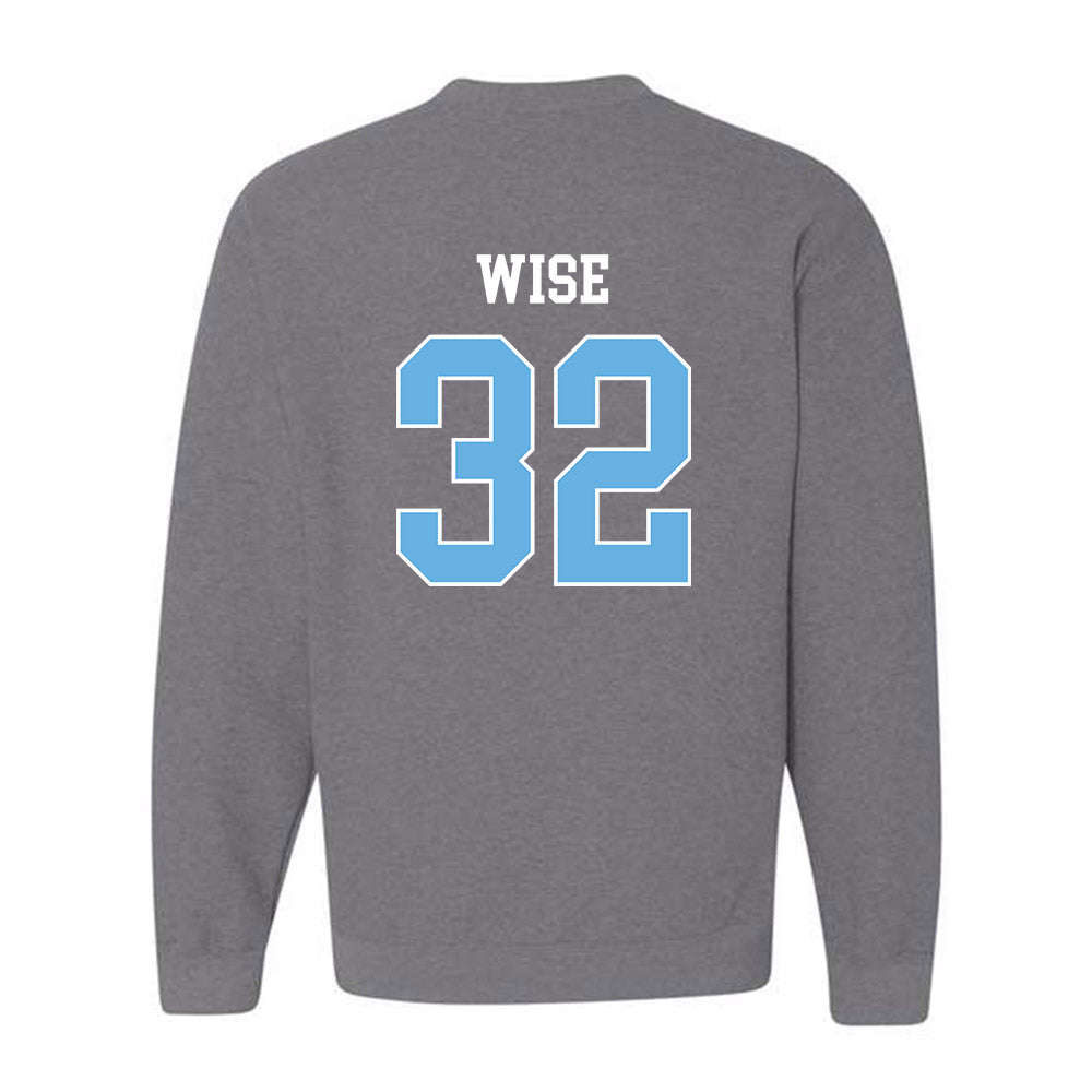 Maine - NCAA Football : Bryceson Wise - Classic Fashion Shersey Crewneck Sweatshirt-1