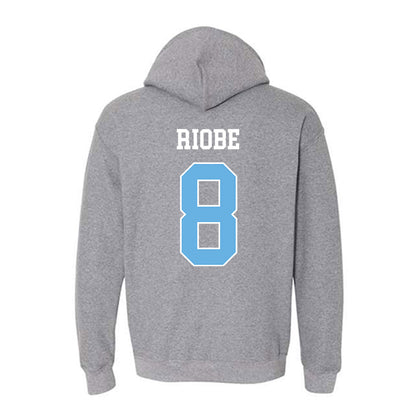 Maine - NCAA Football : Robby Riobe - Classic Fashion Shersey Hooded Sweatshirt