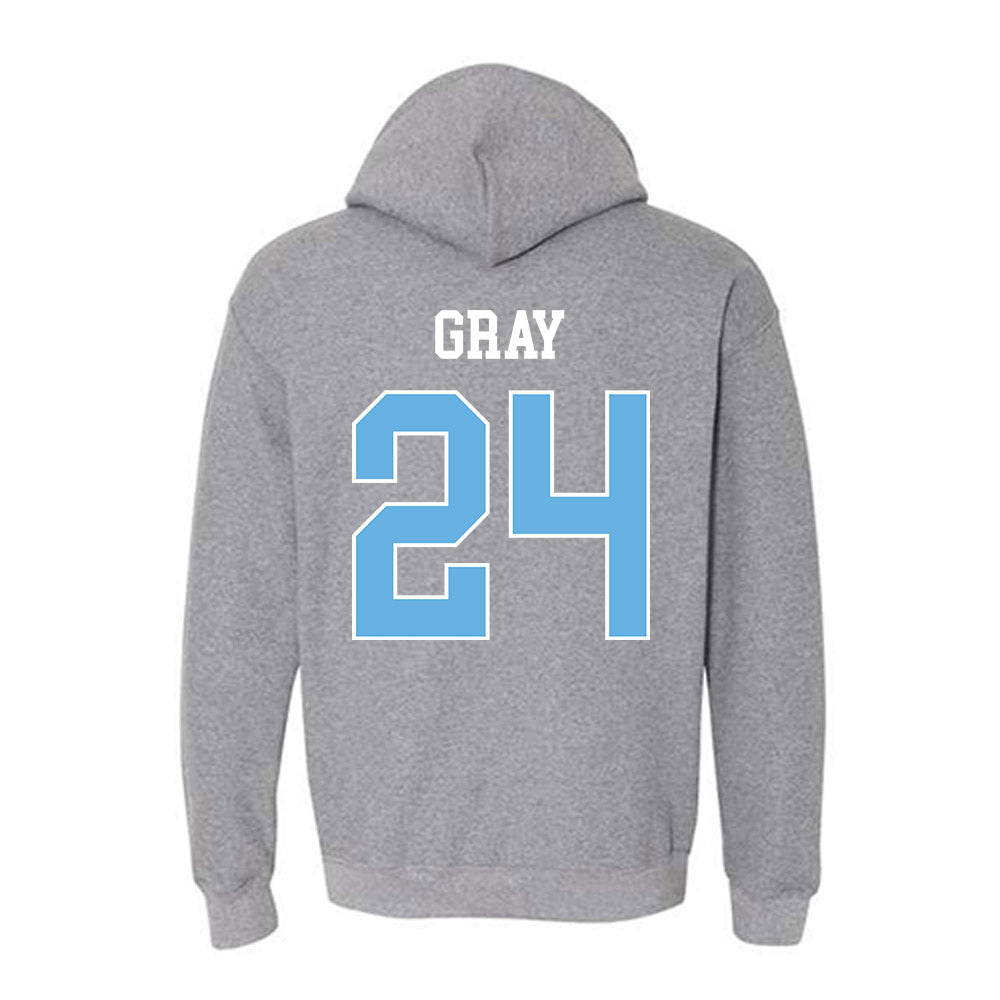 Maine - NCAA Men's Basketball : Mekhi Gray - Classic Fashion Shersey Hooded Sweatshirt-1