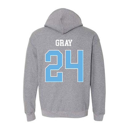 Maine - NCAA Men's Basketball : Mekhi Gray - Classic Fashion Shersey Hooded Sweatshirt-1