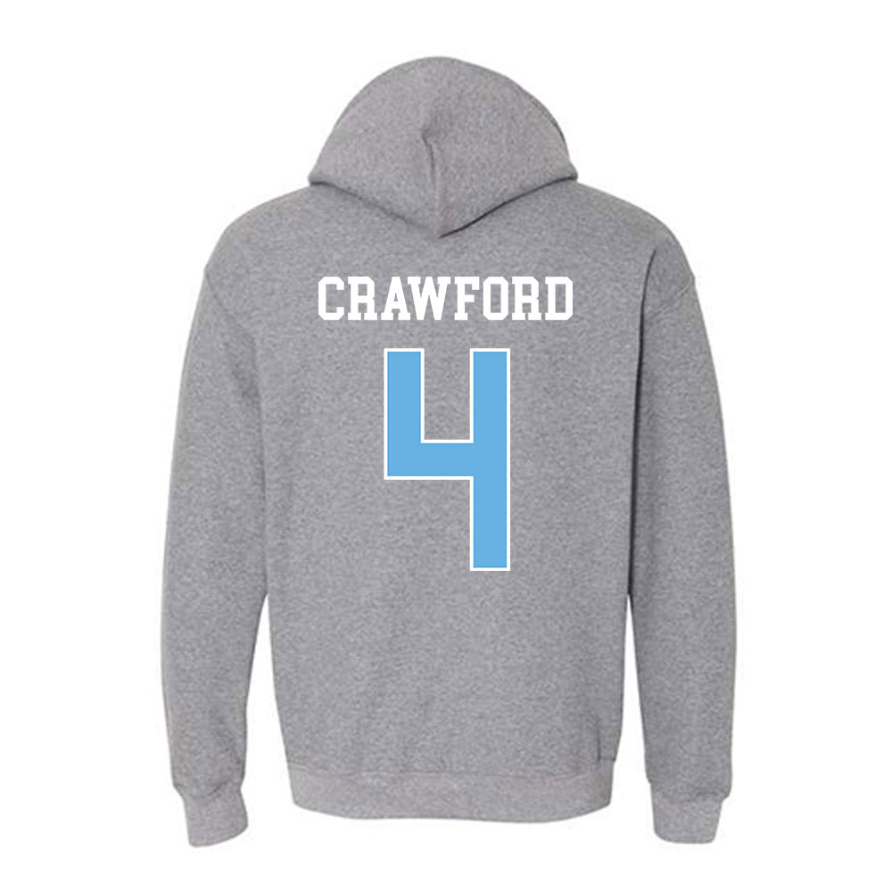 Maine - NCAA Men's Basketball : Caleb Crawford - Classic Fashion Shersey Hooded Sweatshirt