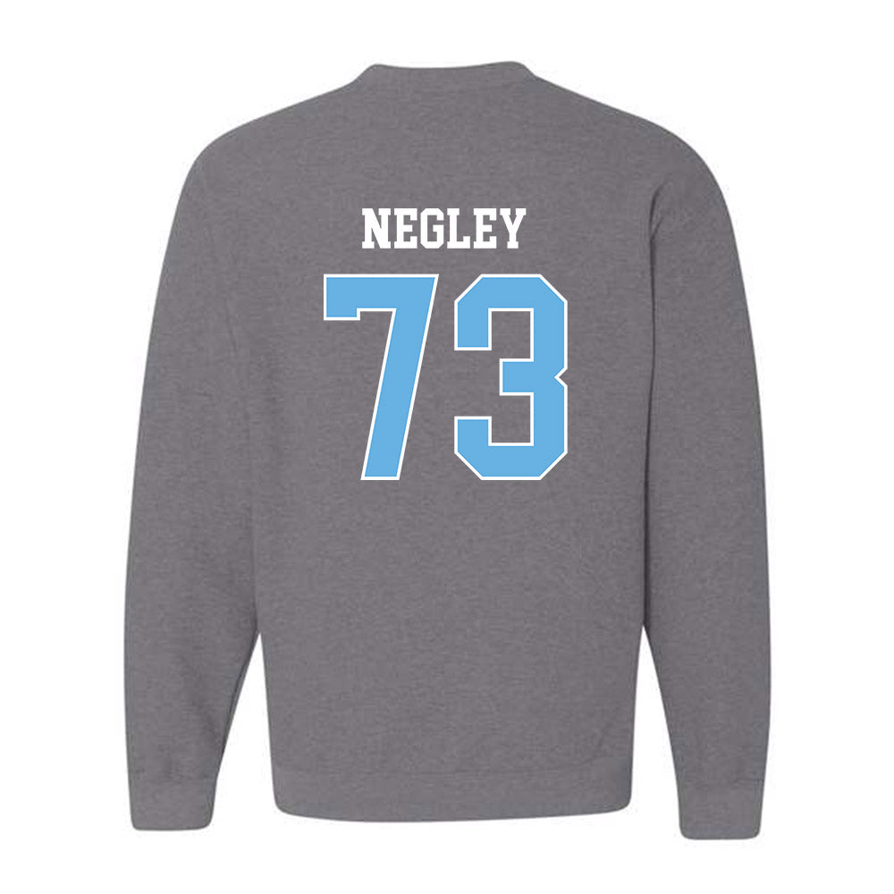 Maine - NCAA Football : Jace Negley - Classic Fashion Shersey Crewneck Sweatshirt-1