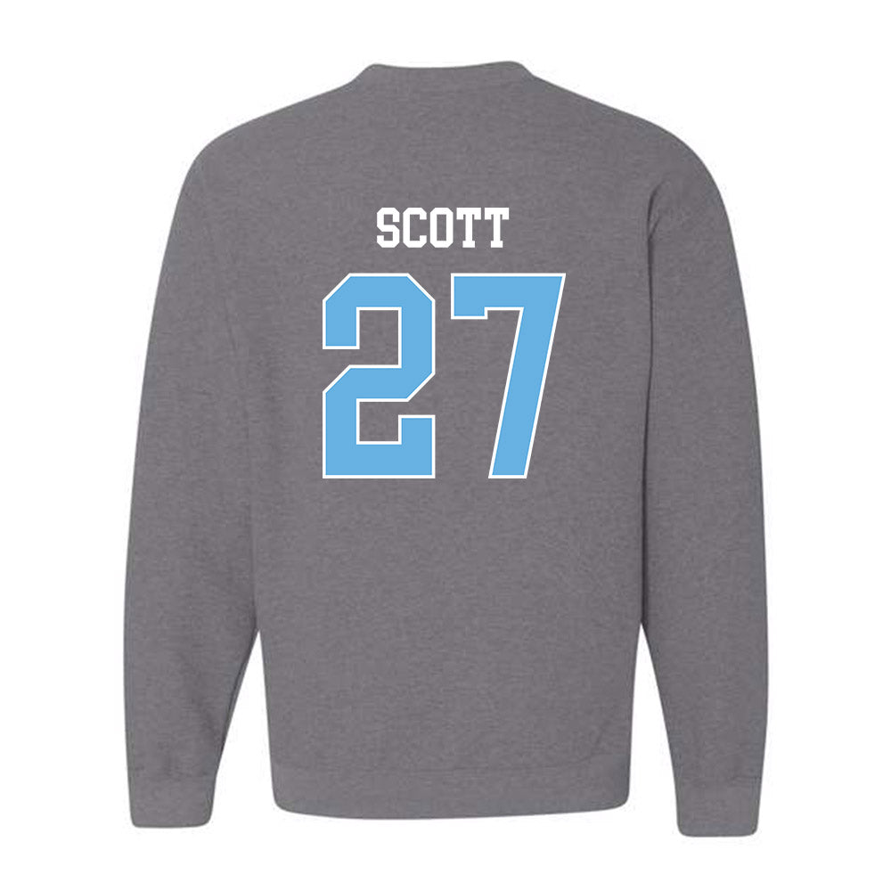 Maine - NCAA Men's Ice Hockey : Max Scott - Classic Fashion Shersey Crewneck Sweatshirt-1