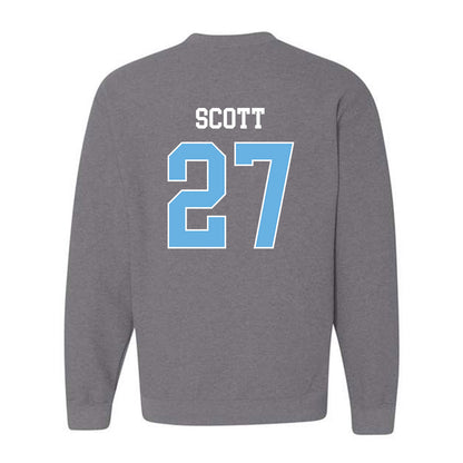 Maine - NCAA Men's Ice Hockey : Max Scott - Classic Fashion Shersey Crewneck Sweatshirt-1