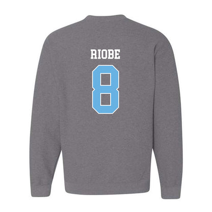 Maine - NCAA Football : Robby Riobe - Classic Fashion Shersey Crewneck Sweatshirt