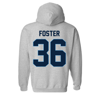 Maine - NCAA Football : Zeb Foster - Classic Shersey Hooded Sweatshirt-1