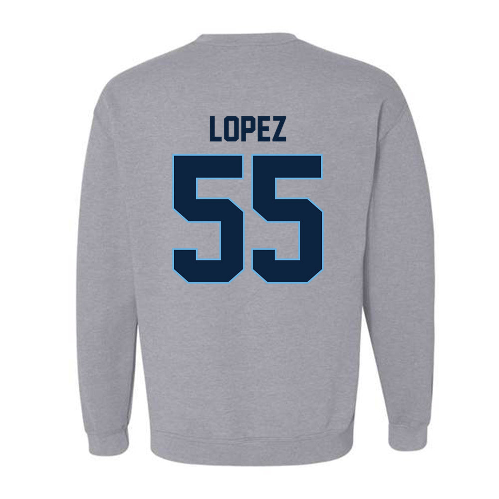 Maine - NCAA Football : Nathan Lopez - Classic Shersey Crewneck Sweatshirt-1