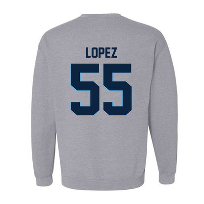 Maine - NCAA Football : Nathan Lopez - Classic Shersey Crewneck Sweatshirt-1
