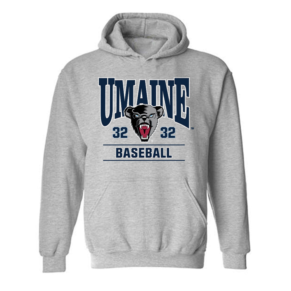 Maine - NCAA Baseball : Dylan Shaffer - Classic Fashion Shersey Hooded Sweatshirt-0