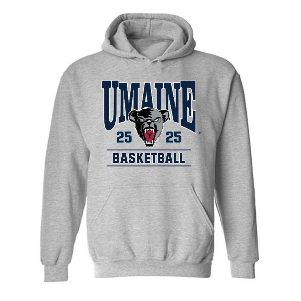 Maine - NCAA Men's Basketball : Keelan Steele - Classic Fashion Shersey Hooded Sweatshirt