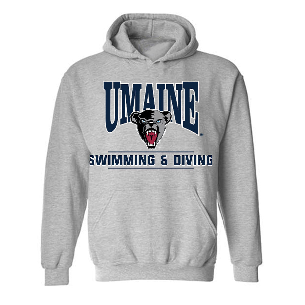 Maine - NCAA Men's Swimming & Diving : Joseph Stauss - Classic Fashion Shersey Hooded Sweatshirt