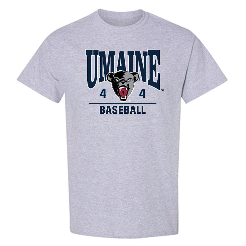 Maine - NCAA Baseball : Evan Menzel - Classic Fashion Shersey T-Shirt-0