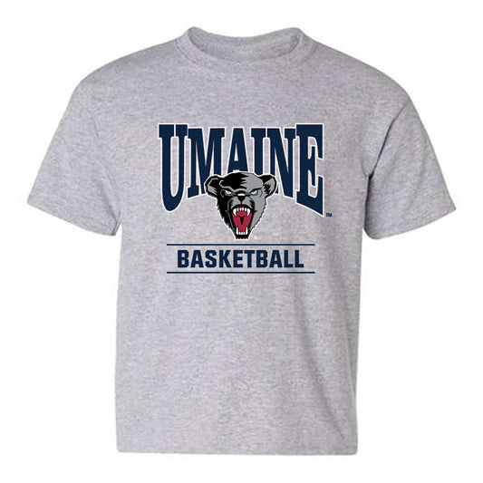 Maine - NCAA Men's Basketball : Keelan Steele - Classic Shersey Youth T-Shirt-0