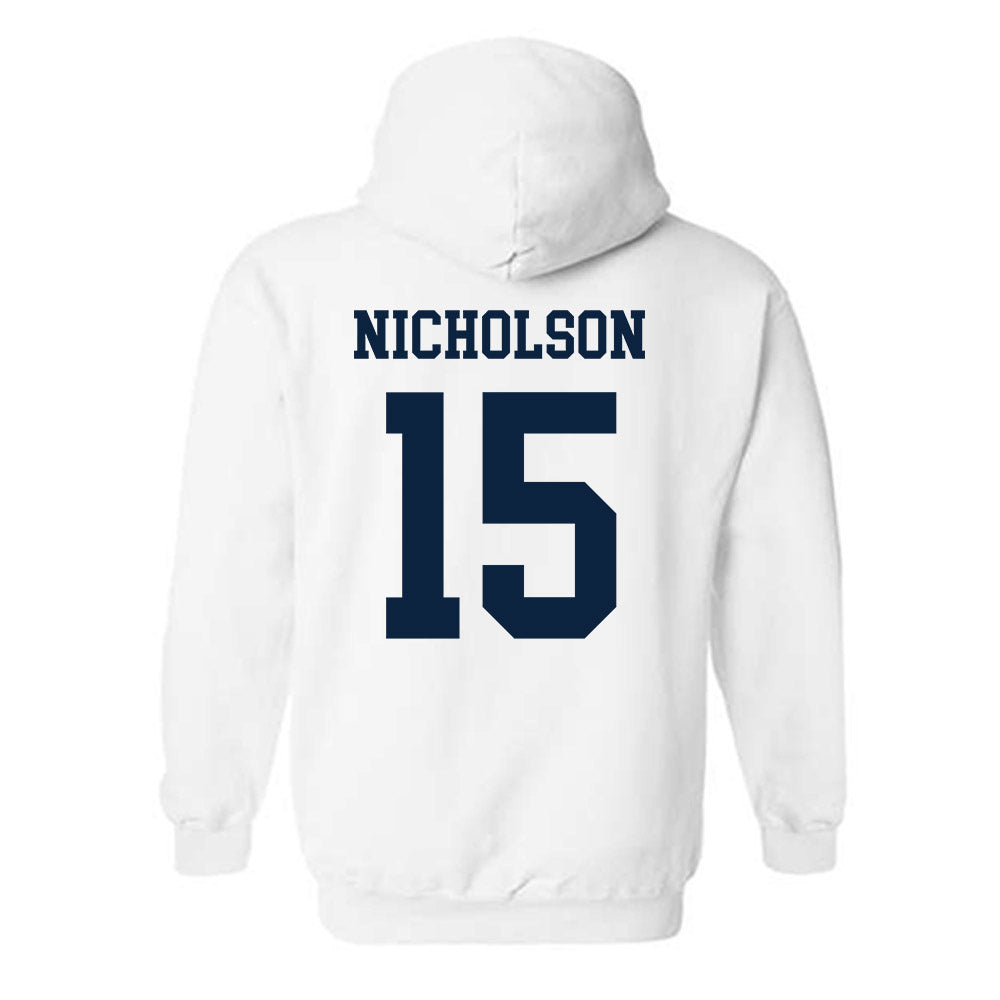Maine - NCAA Women's Soccer : Emma Nicholson - Classic Fashion Shersey Hooded Sweatshirt-1