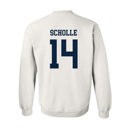 Maine - NCAA Men's Ice Hockey : Sully Scholle - Classic Fashion Shersey Crewneck Sweatshirt