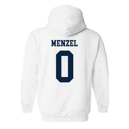 Maine - NCAA Baseball : Dustin Menzel - Classic Fashion Shersey Hooded Sweatshirt-1