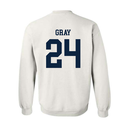 Maine - NCAA Men's Basketball : Mekhi Gray - Classic Fashion Shersey Crewneck Sweatshirt-1