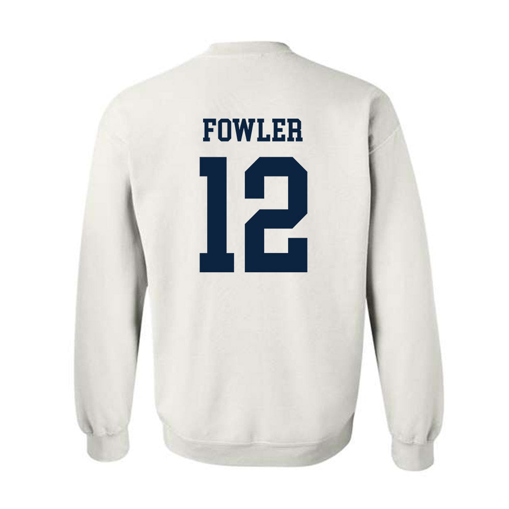 Maine - NCAA Men's Ice Hockey : Owen Fowler - Classic Fashion Shersey Crewneck Sweatshirt