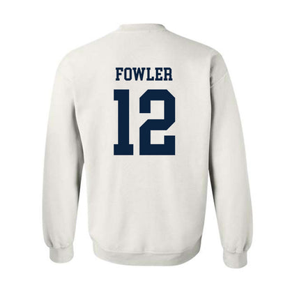 Maine - NCAA Men's Ice Hockey : Owen Fowler - Classic Fashion Shersey Crewneck Sweatshirt