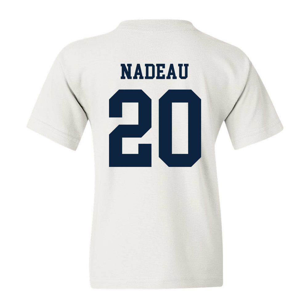 Maine - NCAA Men's Ice Hockey : Joshua Nadeau - Classic Fashion Shersey Youth T-Shirt