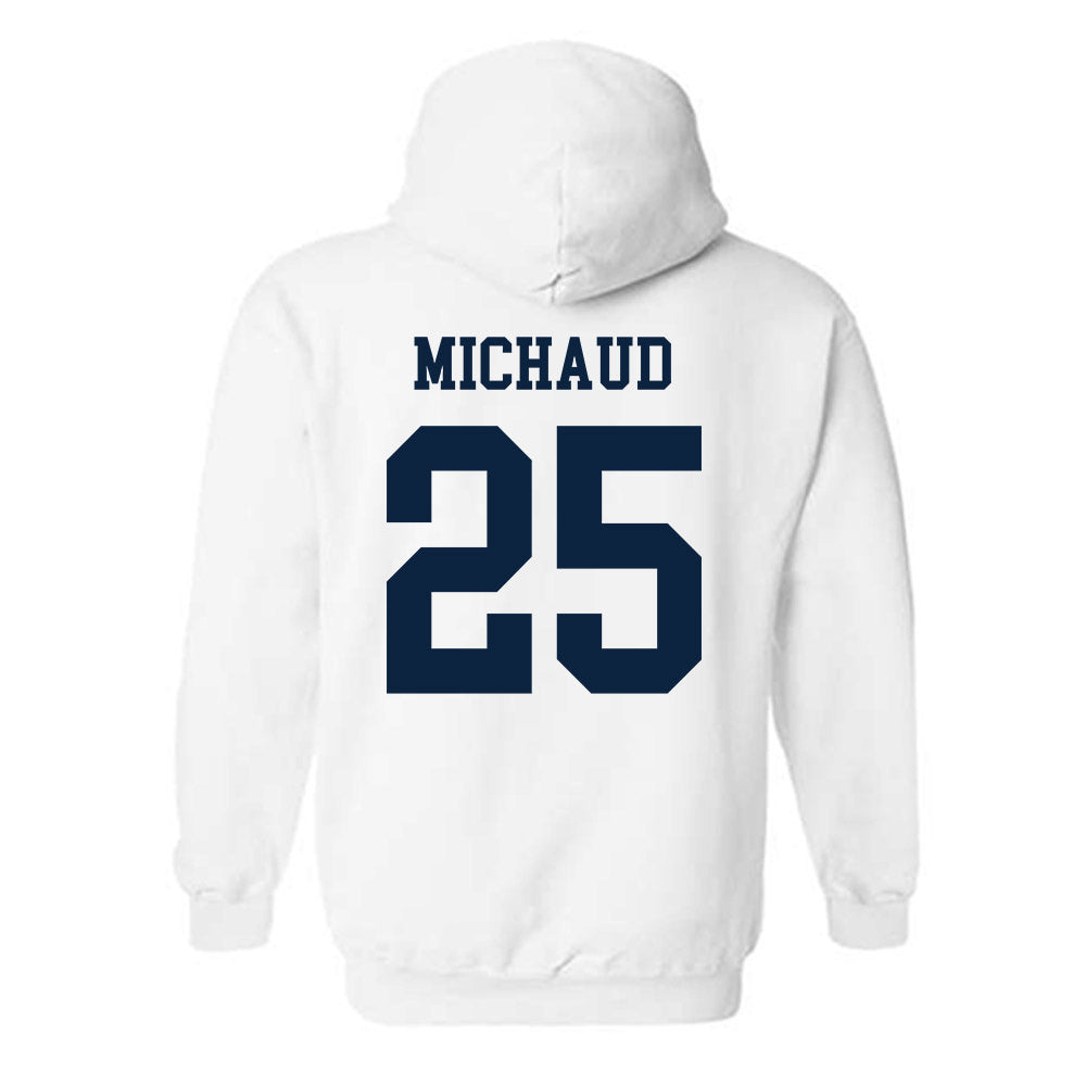 Maine - NCAA Women's Soccer : Madison Michaud - Classic Fashion Shersey Hooded Sweatshirt-1