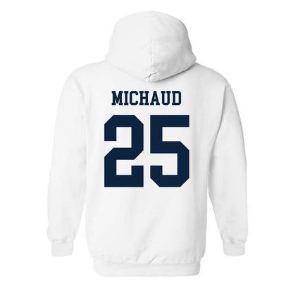 Maine - NCAA Women's Soccer : Madison Michaud - Classic Fashion Shersey Hooded Sweatshirt-1