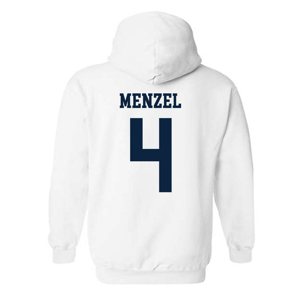 Maine - NCAA Baseball : Evan Menzel - Classic Fashion Shersey Hooded Sweatshirt-1