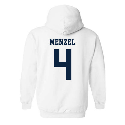 Maine - NCAA Baseball : Evan Menzel - Classic Fashion Shersey Hooded Sweatshirt-1