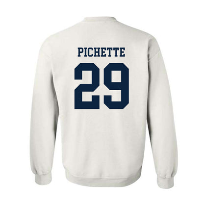 Maine - NCAA Men's Ice Hockey : Thomas Pichette - Classic Fashion Shersey Crewneck Sweatshirt