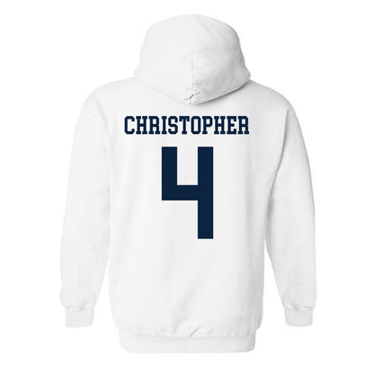 Maine - NCAA Women's Basketball : Jaycie Christopher - Classic Fashion Shersey Hooded Sweatshirt