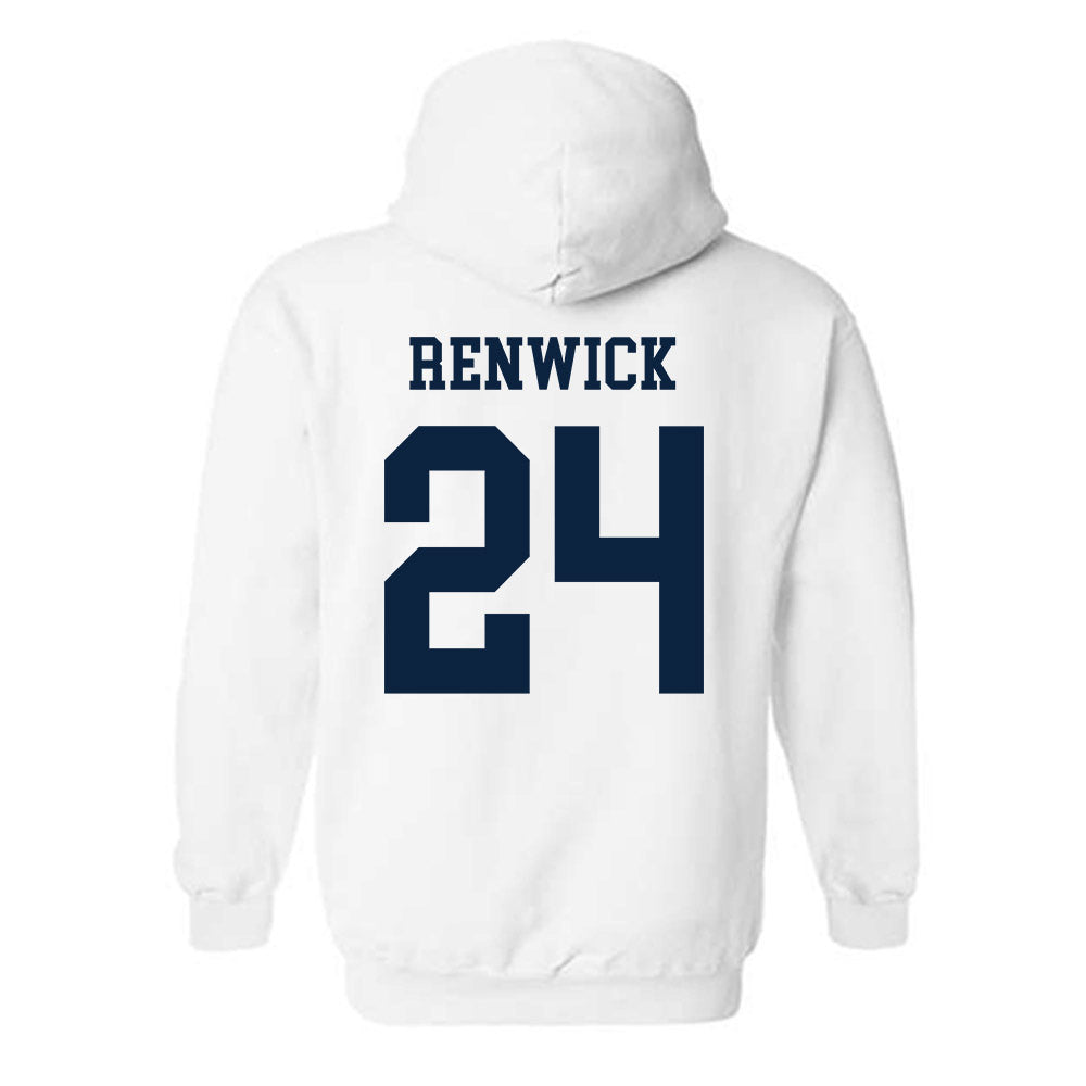 Maine - NCAA Men's Ice Hockey : Nolan Renwick - Classic Fashion Shersey Hooded Sweatshirt