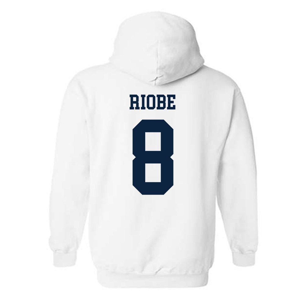 Maine - NCAA Football : Robby Riobe - Classic Fashion Shersey Hooded Sweatshirt