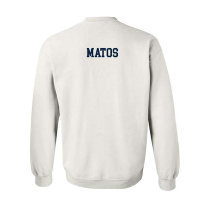 Maine - NCAA Men's Swimming & Diving : Brendan Matos - Classic Fashion Shersey Crewneck Sweatshirt-1