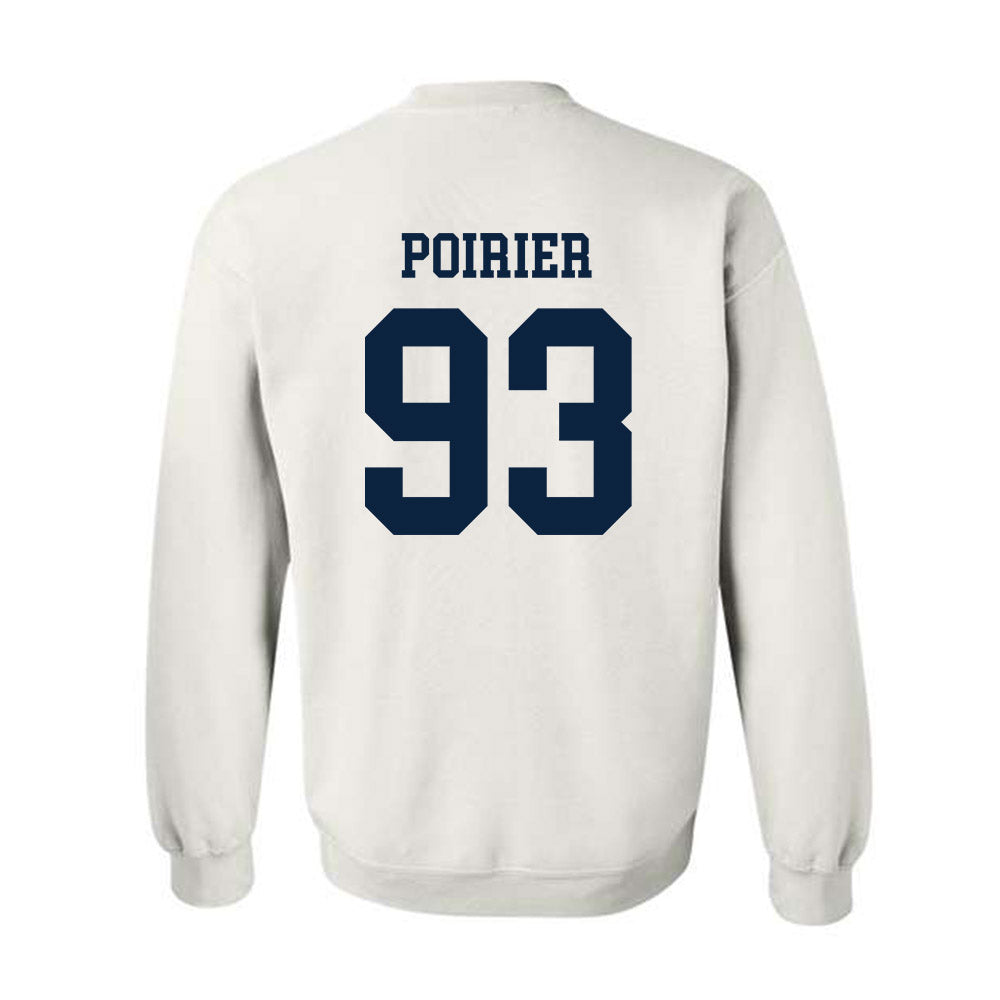 Maine - NCAA Men's Ice Hockey : Justin Poirier - Classic Fashion Shersey Crewneck Sweatshirt-1